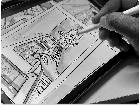 Storyboard Illustration Storyboard Illustration