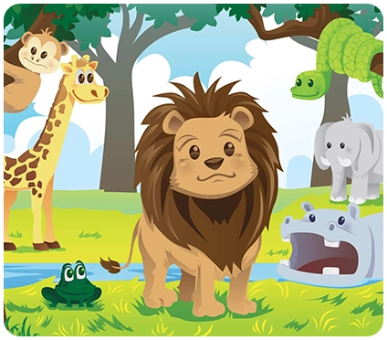 animal vector illustrations