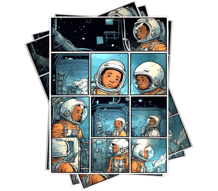 Cartoon Storyboard Illustration