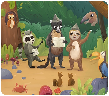 illustration for comics and games