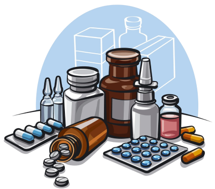pharmaceutical illustrations