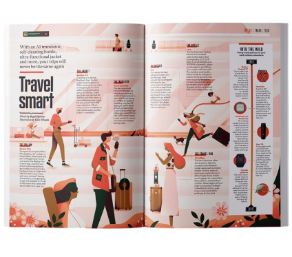 spread illustrations