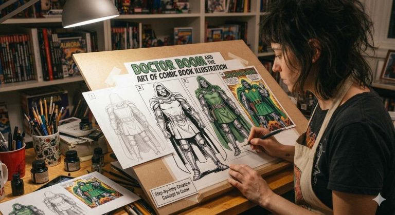 Doctor Doom and the Art of Comic Book Illustration