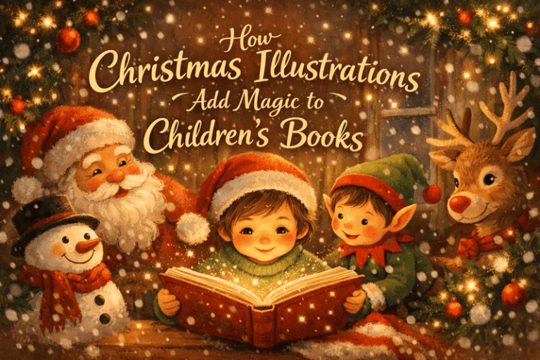 How Christmas Illustrations Add Magic to Children’s Books