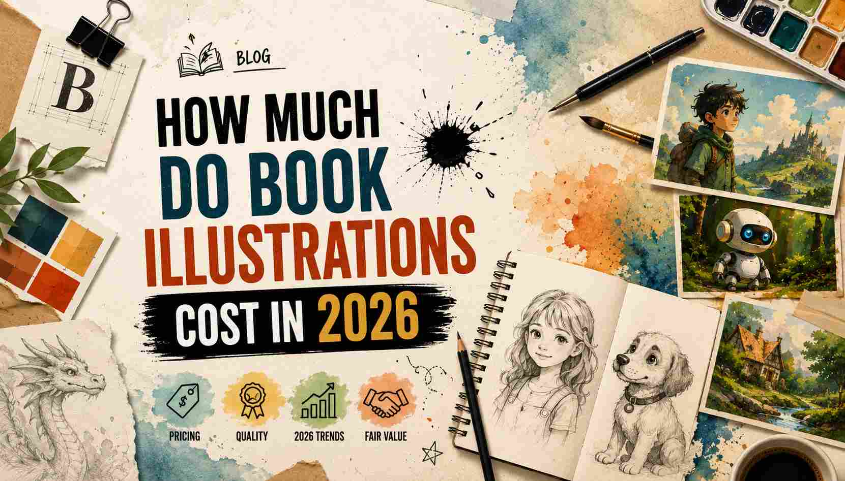 How Much Do Book Illustrations Cost in 2026