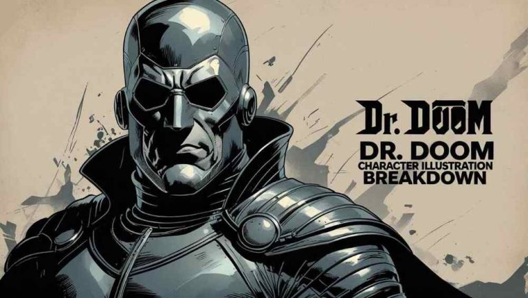 Designing Villainy: Dr. Doom Character Illustration Breakdown